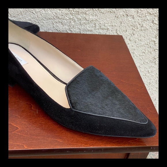 Cole Haan Dellora Suede and Calfhair Flats - Picture 6 of 7